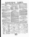 Lloyd's List Thursday 10 January 1861 Page 1