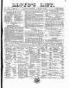 Lloyd's List Thursday 02 January 1862 Page 1