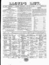 Lloyd's List Wednesday 29 January 1862 Page 1