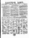 Lloyd's List Friday 14 February 1862 Page 1