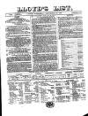 Lloyd's List Wednesday 23 September 1863 Page 1