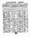 Lloyd's List Tuesday 12 January 1864 Page 1