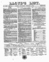 Lloyd's List Wednesday 03 February 1864 Page 1