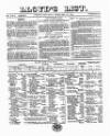Lloyd's List Saturday 20 February 1864 Page 1