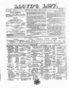 Lloyd's List Saturday 28 May 1864 Page 1