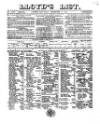 Lloyd's List Saturday 31 December 1864 Page 1
