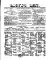 Lloyd's List Thursday 12 January 1865 Page 1