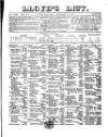 Lloyd's List Saturday 21 January 1865 Page 1