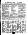 Lloyd's List Thursday 16 February 1865 Page 1