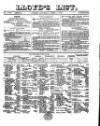 Lloyd's List Saturday 01 April 1865 Page 1