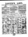 Lloyd's List Friday 28 April 1865 Page 1