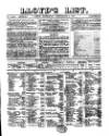 Lloyd's List Wednesday 06 September 1865 Page 1