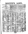 Lloyd's List Saturday 09 September 1865 Page 1
