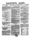 Lloyd's List Wednesday 08 November 1865 Page 1