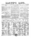Lloyd's List Friday 01 December 1865 Page 1