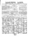 Lloyd's List Saturday 09 December 1865 Page 1