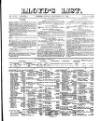 Lloyd's List Friday 22 December 1865 Page 1