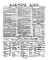 Lloyd's List Wednesday 17 January 1866 Page 1