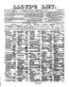 Lloyd's List Saturday 10 February 1866 Page 1