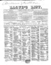 Lloyd's List Saturday 05 May 1866 Page 1