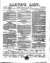 Lloyd's List Monday 30 July 1866 Page 1