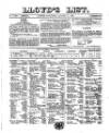 Lloyd's List Saturday 11 August 1866 Page 1