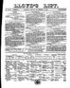 Lloyd's List Friday 09 November 1866 Page 1