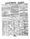Lloyd's List Thursday 29 November 1866 Page 1