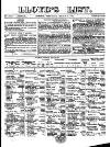 Lloyd's List Saturday 09 March 1867 Page 1