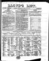 Lloyd's List Wednesday 28 August 1867 Page 1