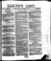 Lloyd's List Tuesday 15 October 1867 Page 1