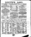 Lloyd's List Monday 11 November 1867 Page 1