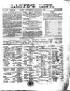 Lloyd's List Wednesday 26 February 1868 Page 1