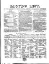 Lloyd's List Saturday 04 January 1868 Page 1