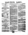 Lloyd's List Friday 03 July 1868 Page 1