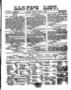Lloyd's List Friday 31 July 1868 Page 1