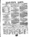 Lloyd's List Friday 05 March 1869 Page 1