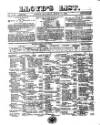 Lloyd's List Saturday 13 March 1869 Page 1