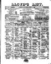 Lloyd's List Saturday 03 April 1869 Page 1
