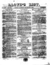 Lloyd's List Thursday 09 September 1869 Page 1