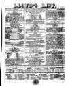 Lloyd's List Thursday 07 October 1869 Page 1
