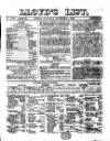 Lloyd's List Saturday 06 November 1869 Page 1