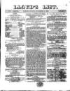 Lloyd's List Monday 22 November 1869 Page 1