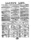 Lloyd's List Saturday 27 November 1869 Page 1