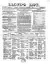 Lloyd's List Wednesday 08 December 1869 Page 1