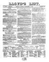 Lloyd's List Monday 27 December 1869 Page 1