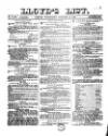 Lloyd's List Wednesday 19 January 1870 Page 1