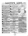 Lloyd's List Monday 07 February 1870 Page 1