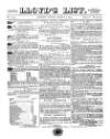 Lloyd's List Friday 04 March 1870 Page 1