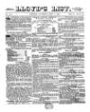 Lloyd's List Saturday 21 May 1870 Page 1